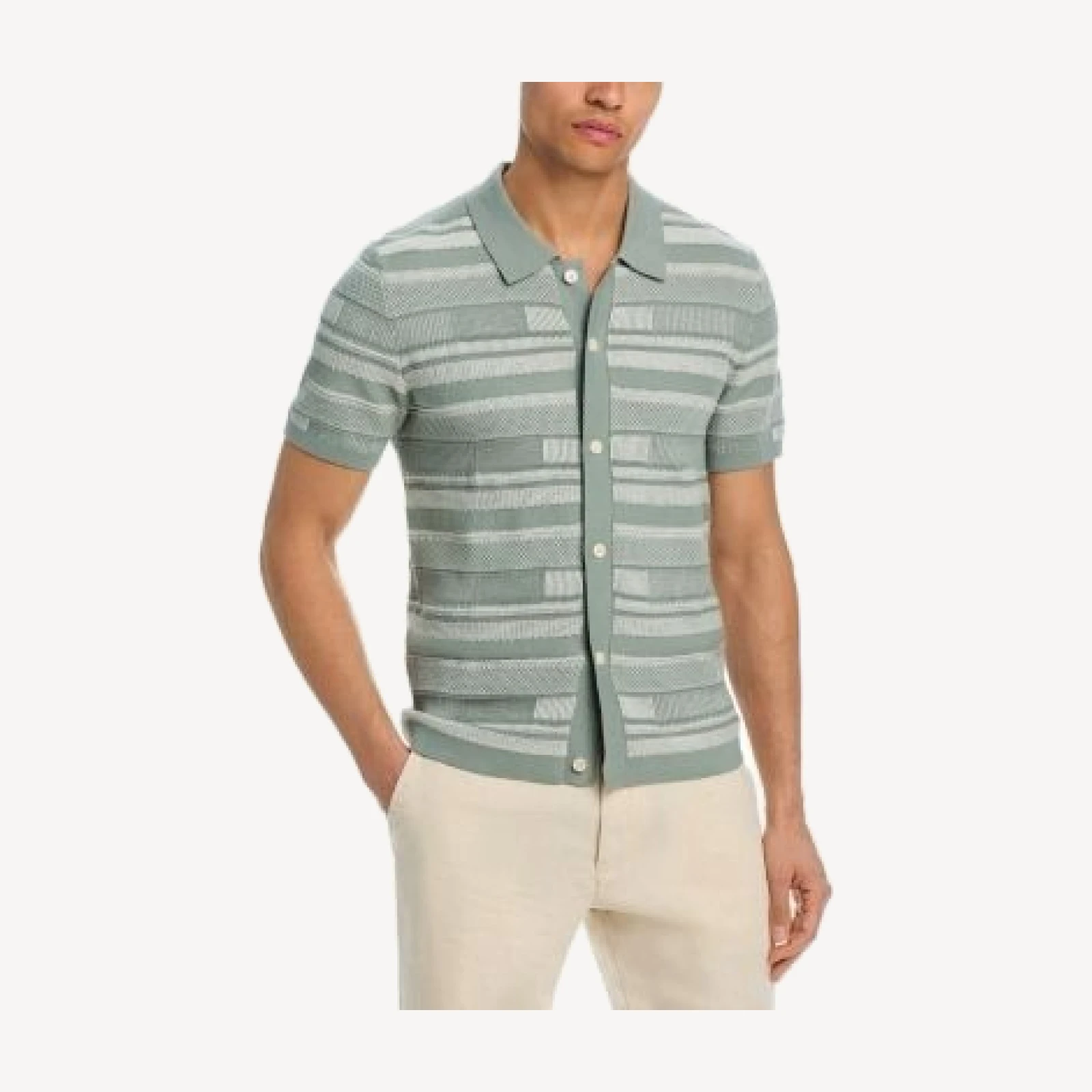Rails Henri Relaxed Fit Knit Polo Top