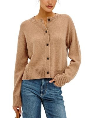 Rails Carre Cotton, Wool & Cashmere Cardigan Sweater