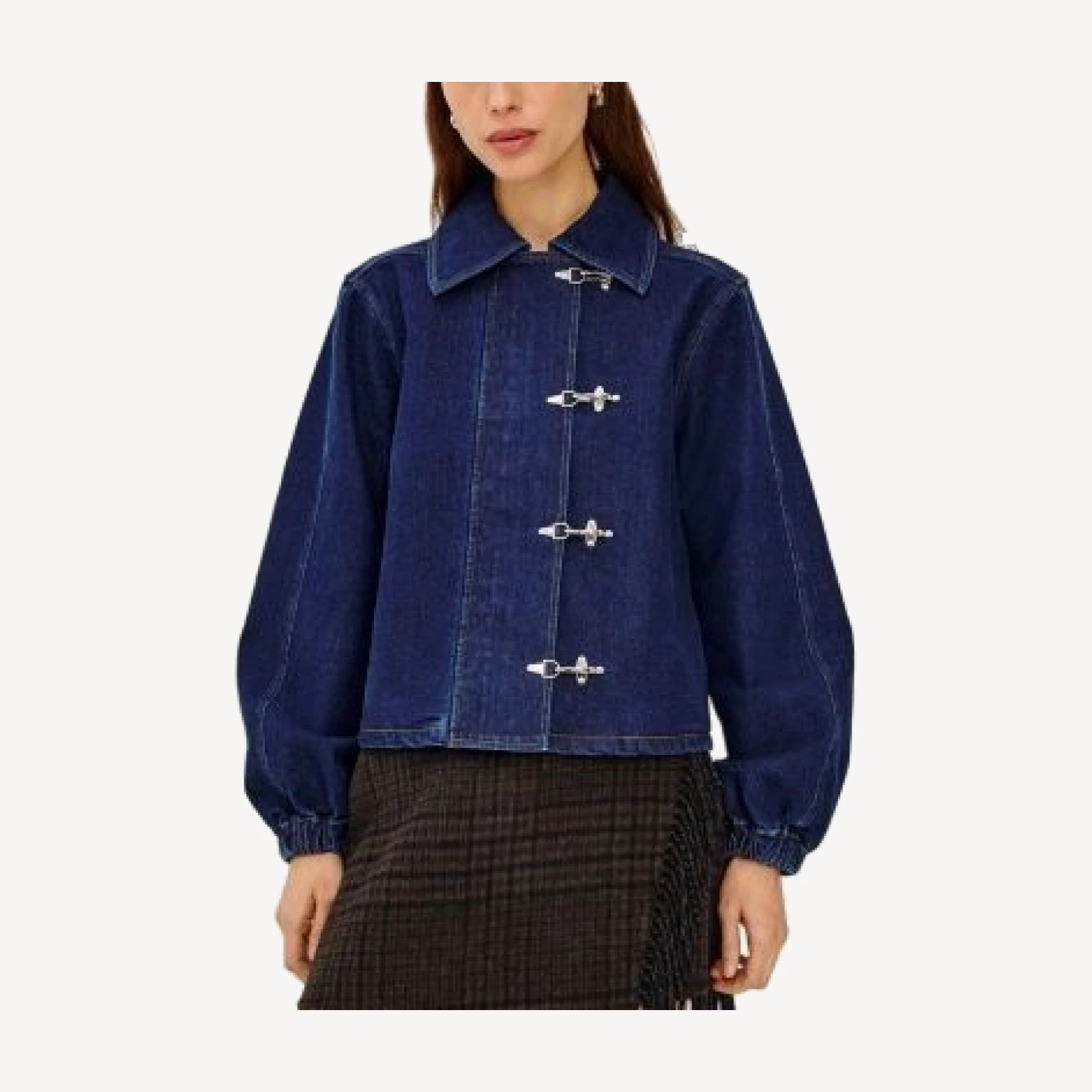 Rails Brooke Latch Front Denim Jacket