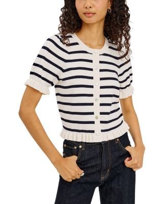 Rails Lora Crewneck Cardigan Sweater