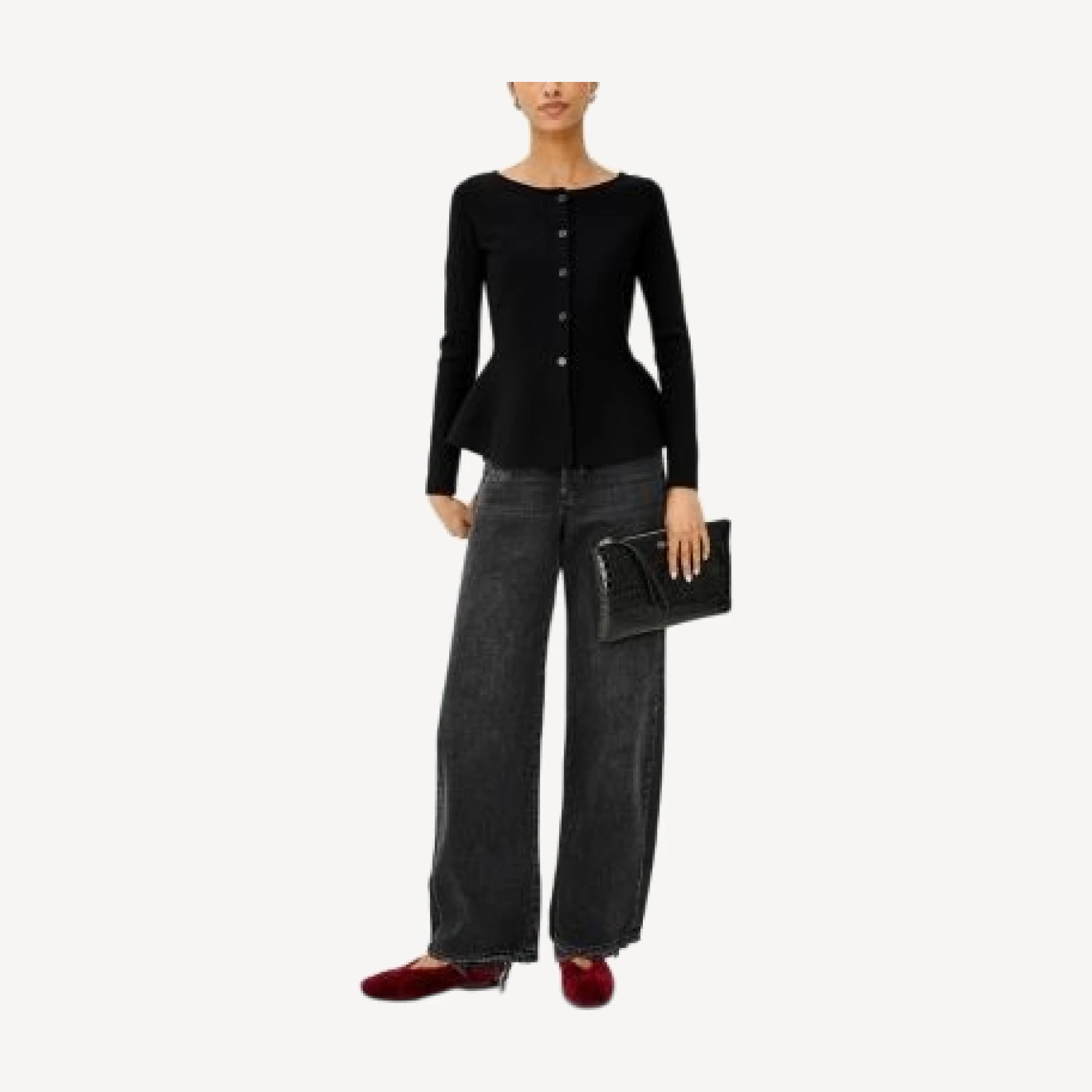 Rails Diane Peplum Cardigan