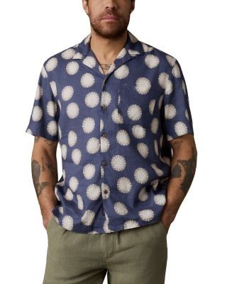 Faherty Palma Printed Camp Shirt