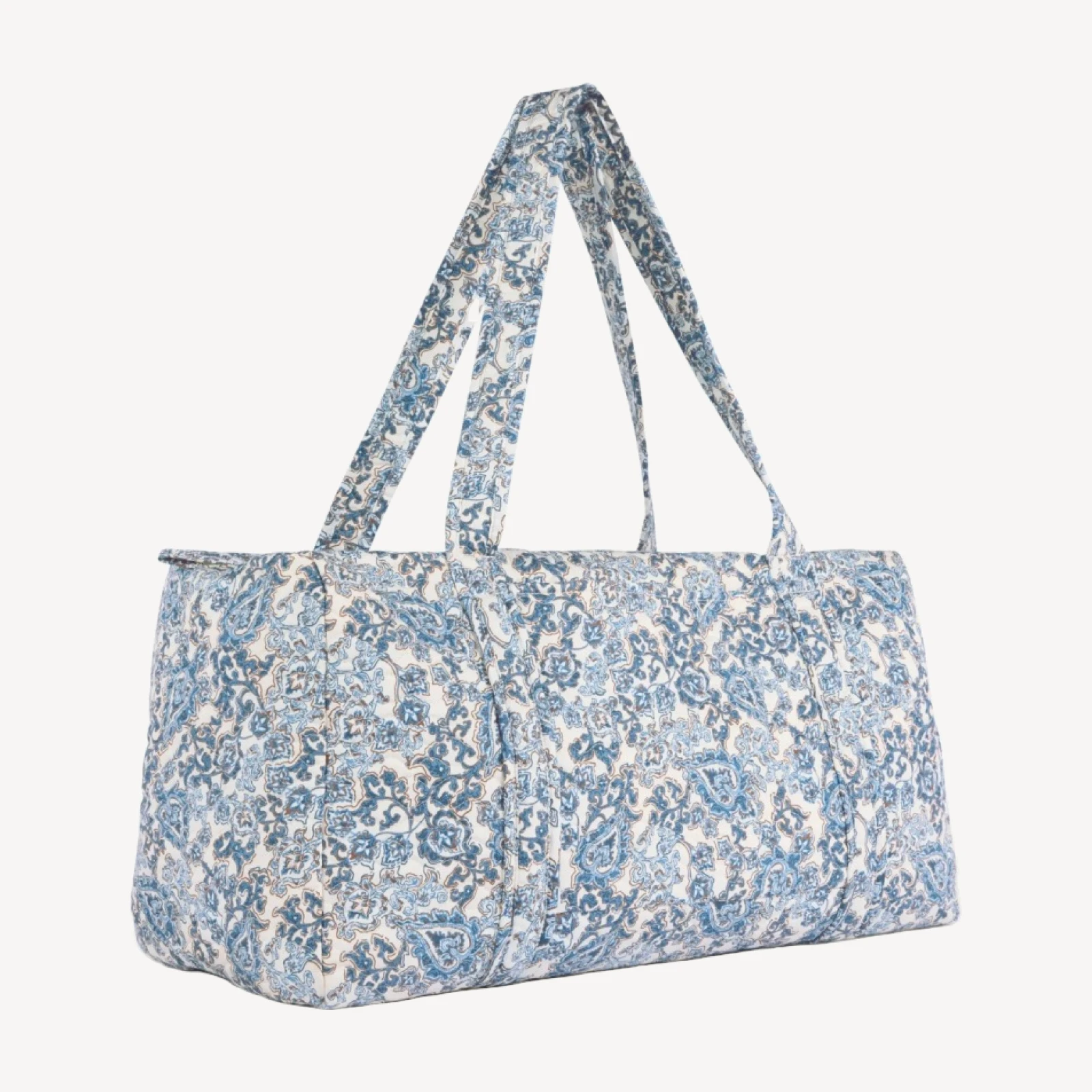 The Duffle Bag - Chedworth Paisley Blue