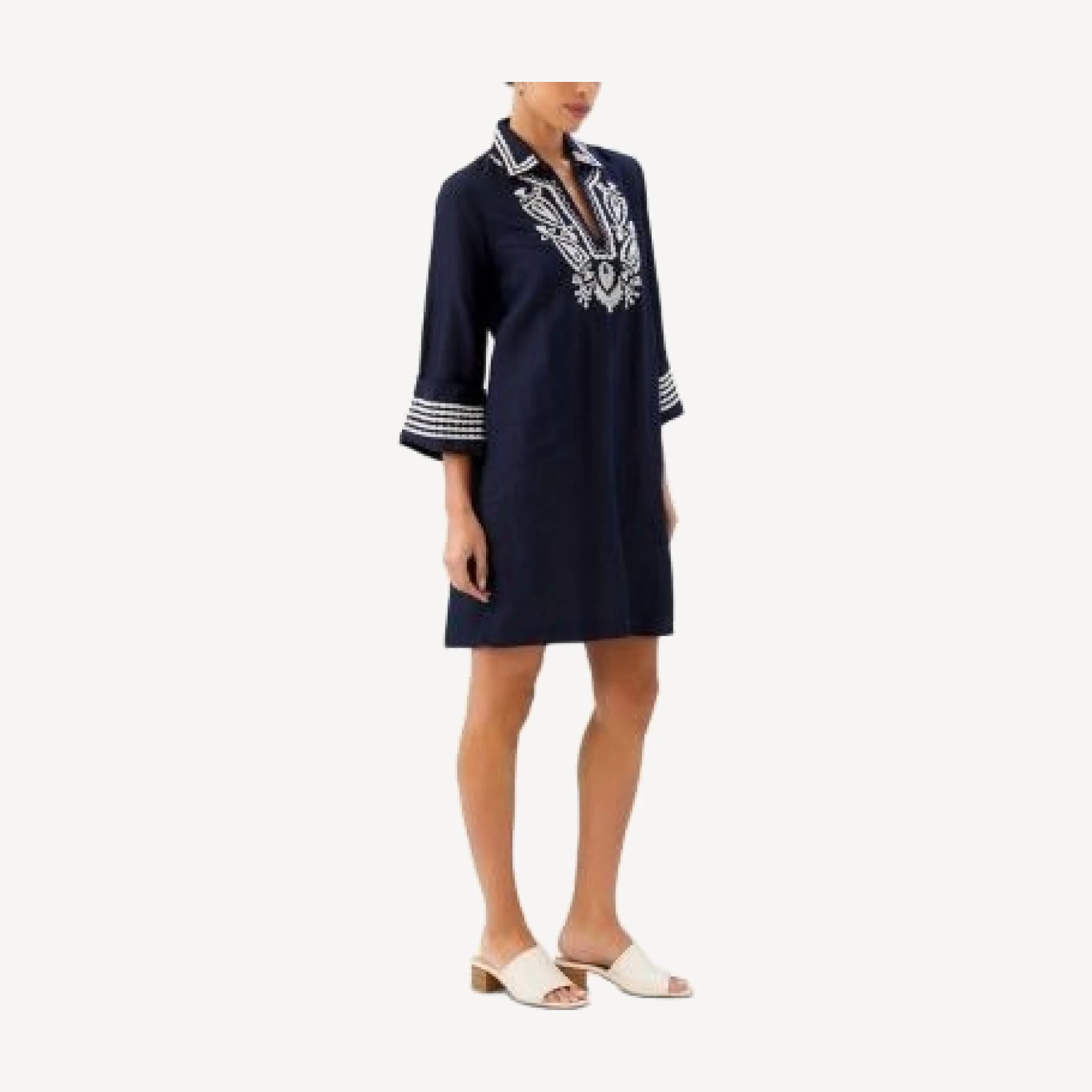 Karen Kane Embroidered Dress