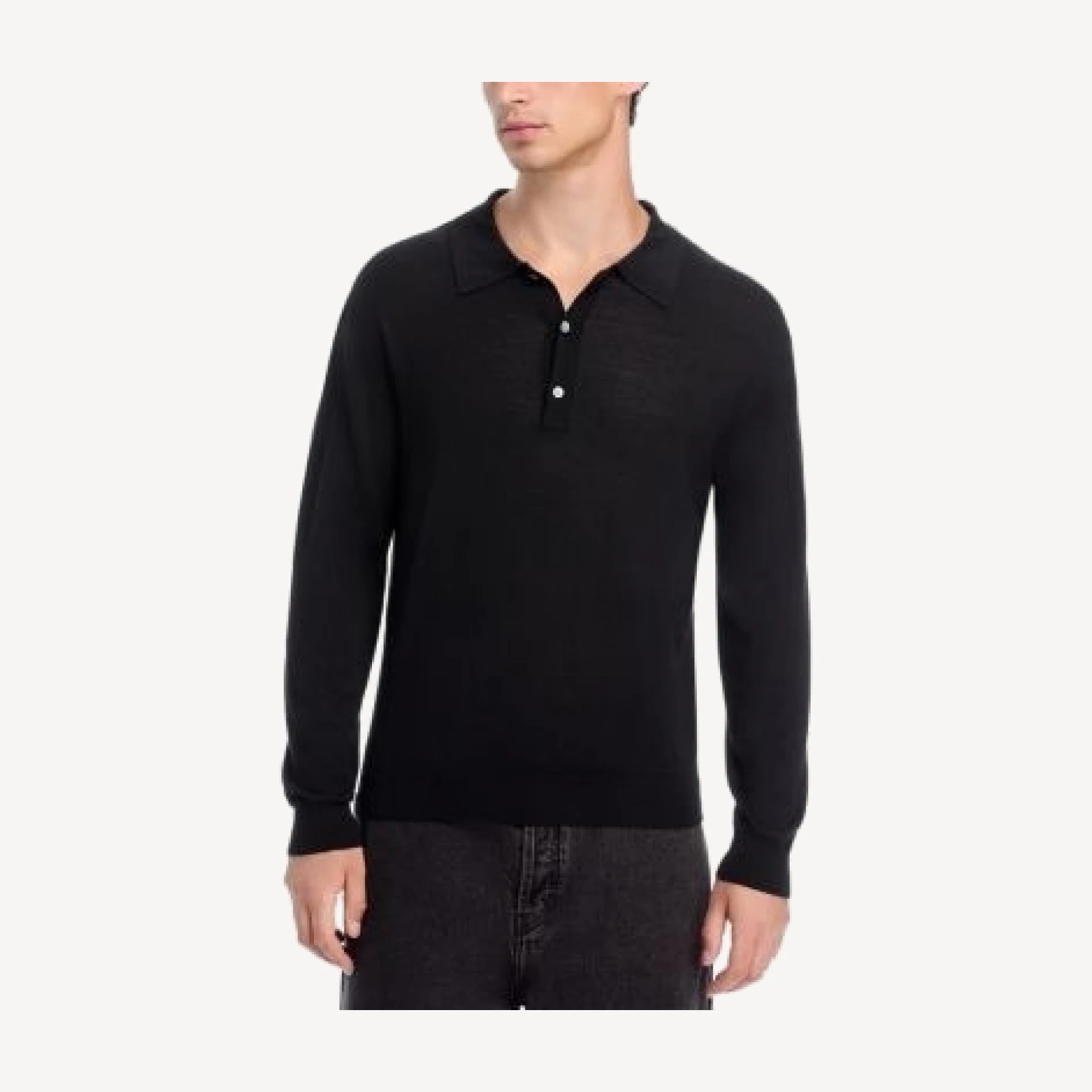 Frame Superfine Polo Sweater