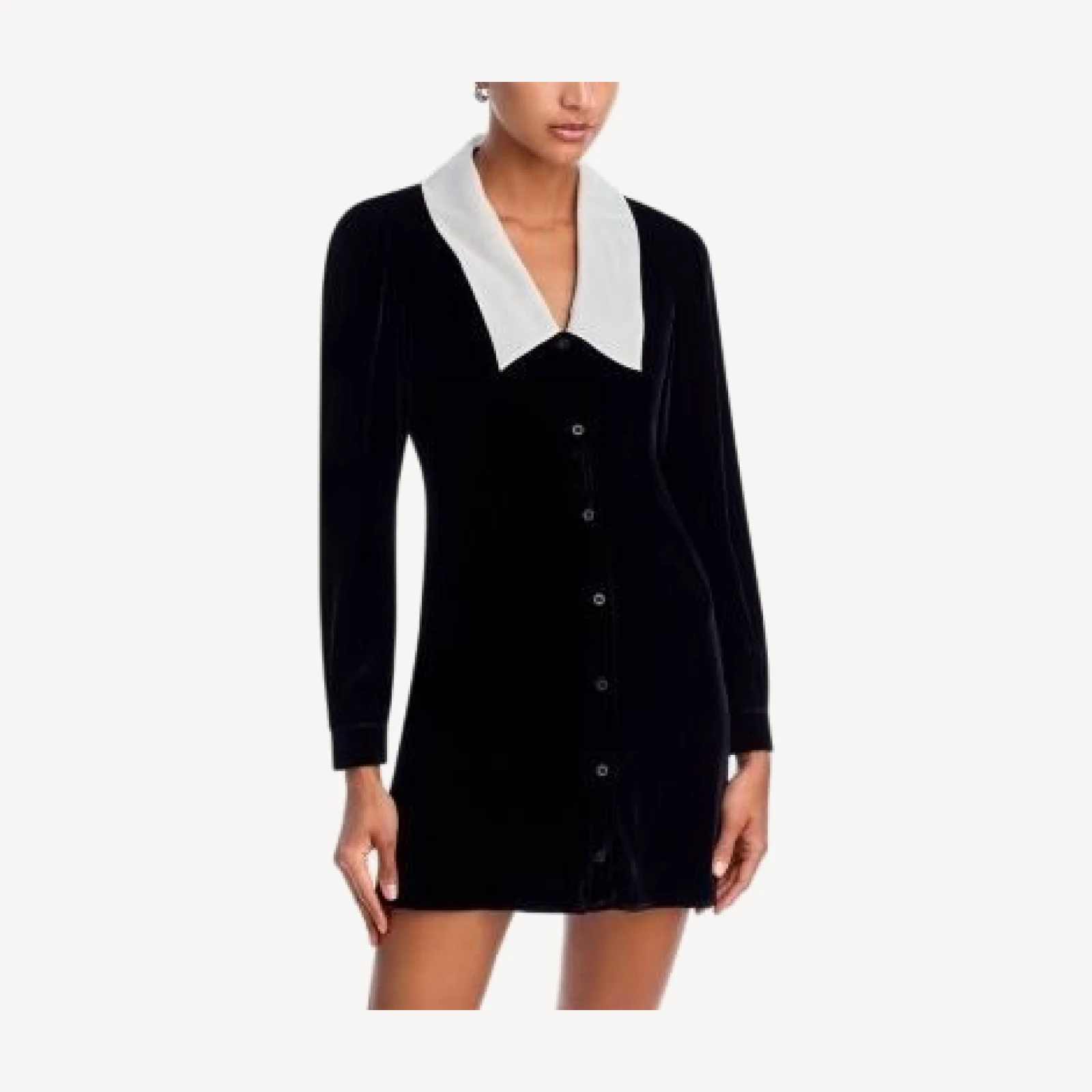 Frame Velvet Sailor Dress