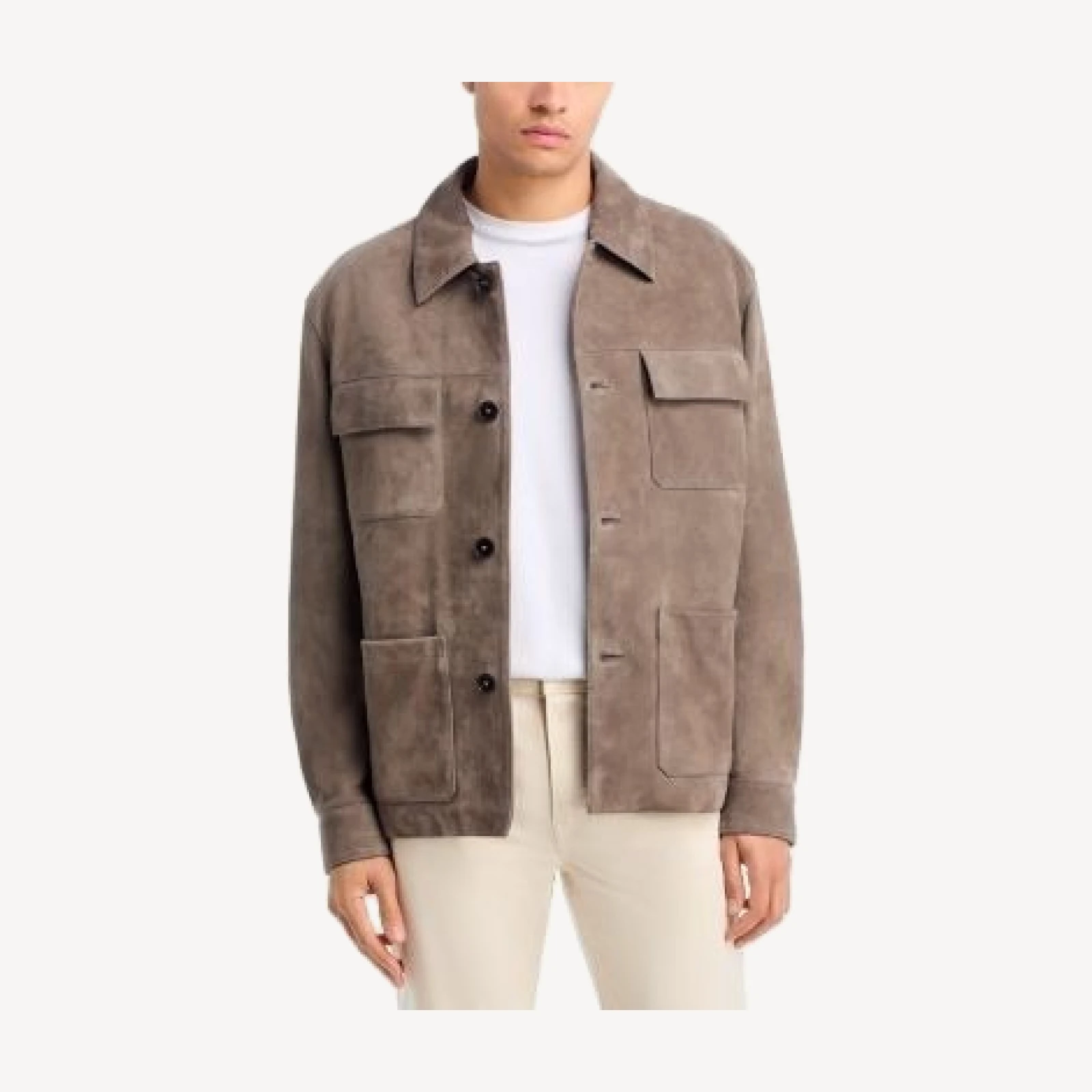Frame Suede Chore Jacket