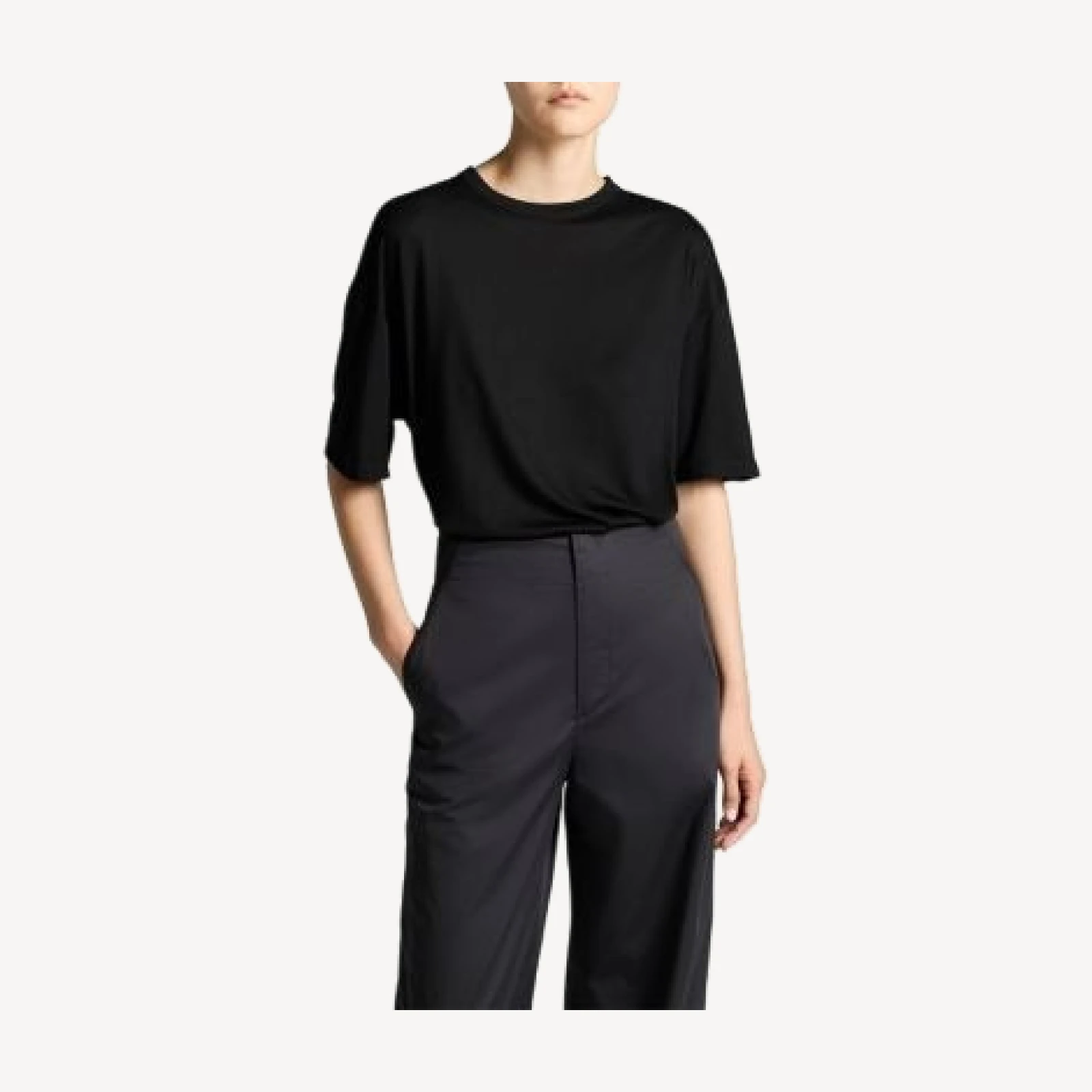 Vince Relaxed Crewneck Top