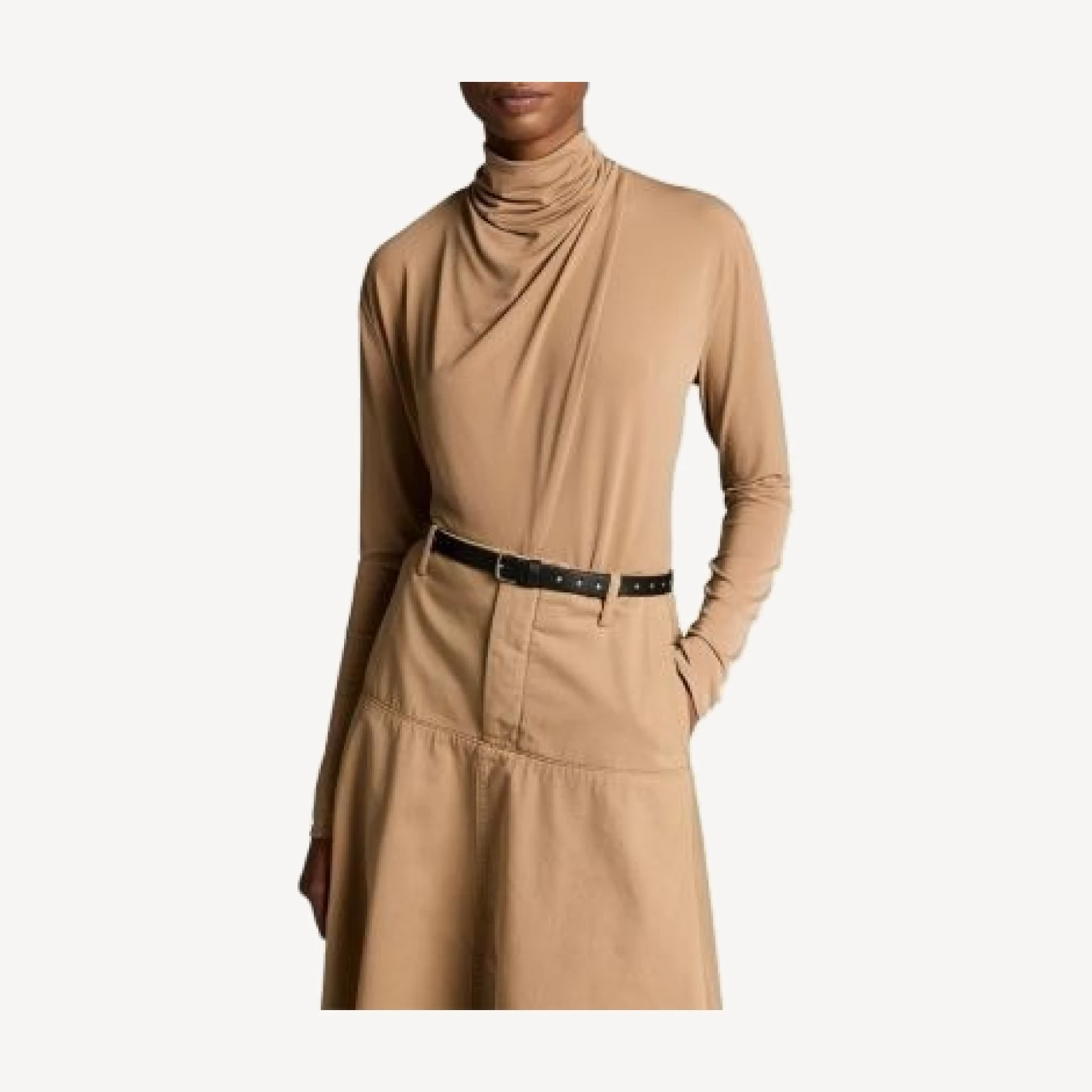 Vince Draped Cowl Neck Top