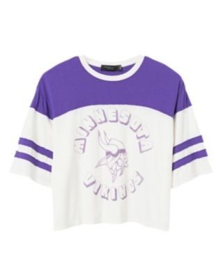 Junk Food Clothing Women's Nfl Minnesota Vikings Hail Mary Tee