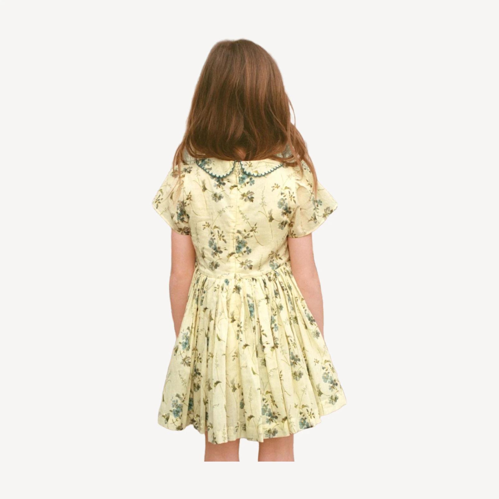 DUA DRESS -- SUNSHINE PRAIRIE ROSE