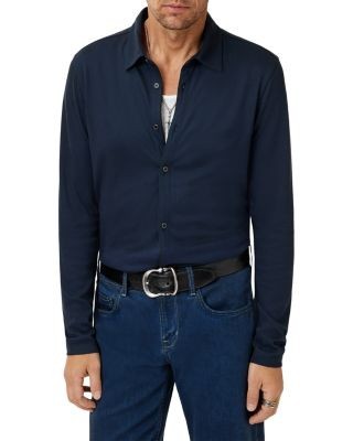 John Varvatos Caserta Regular Fit Button Front Shirt