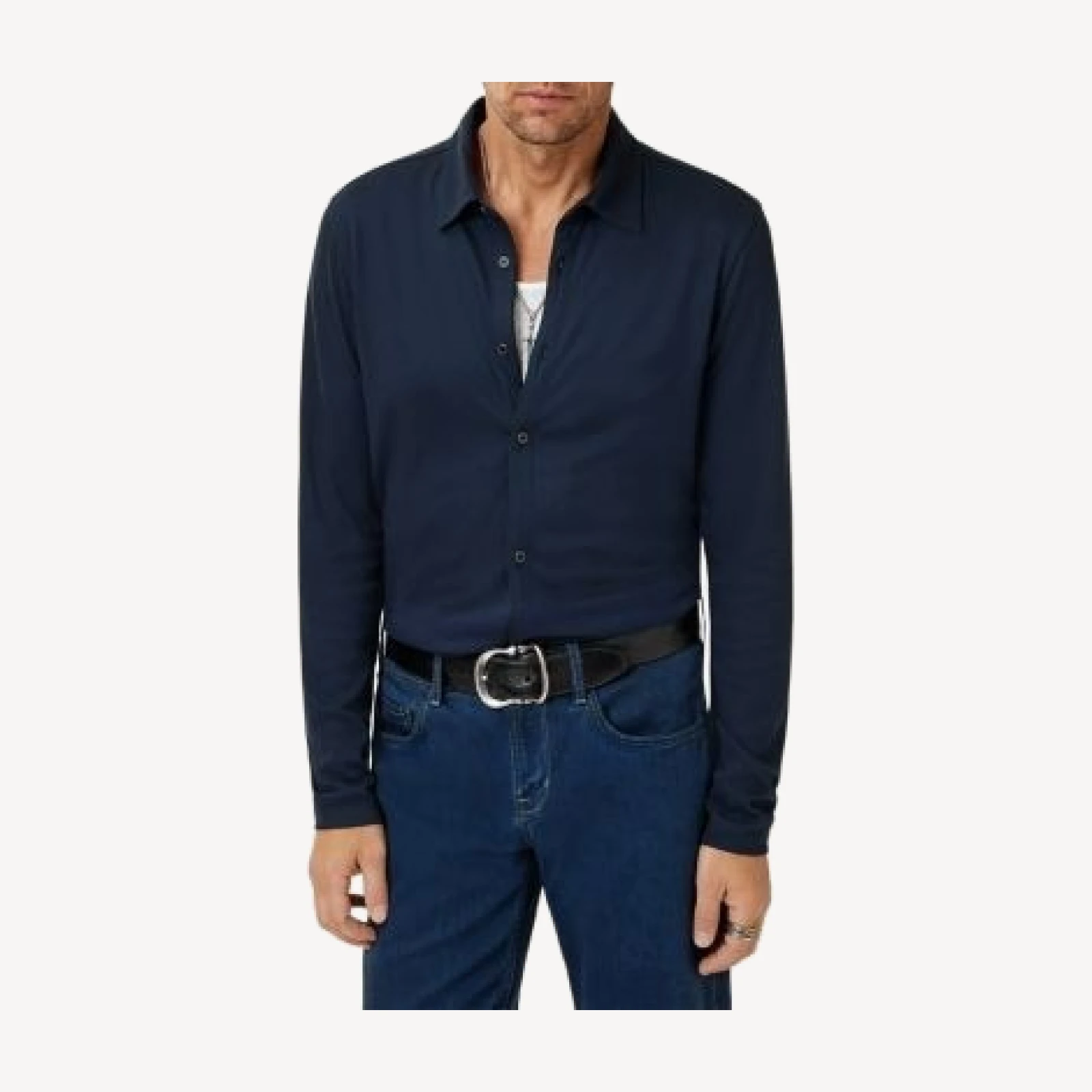 John Varvatos Caserta Regular Fit Button Front Shirt