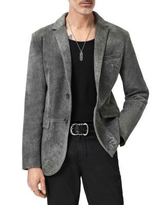 John Varvatos Winston Two Button Leather Jacket