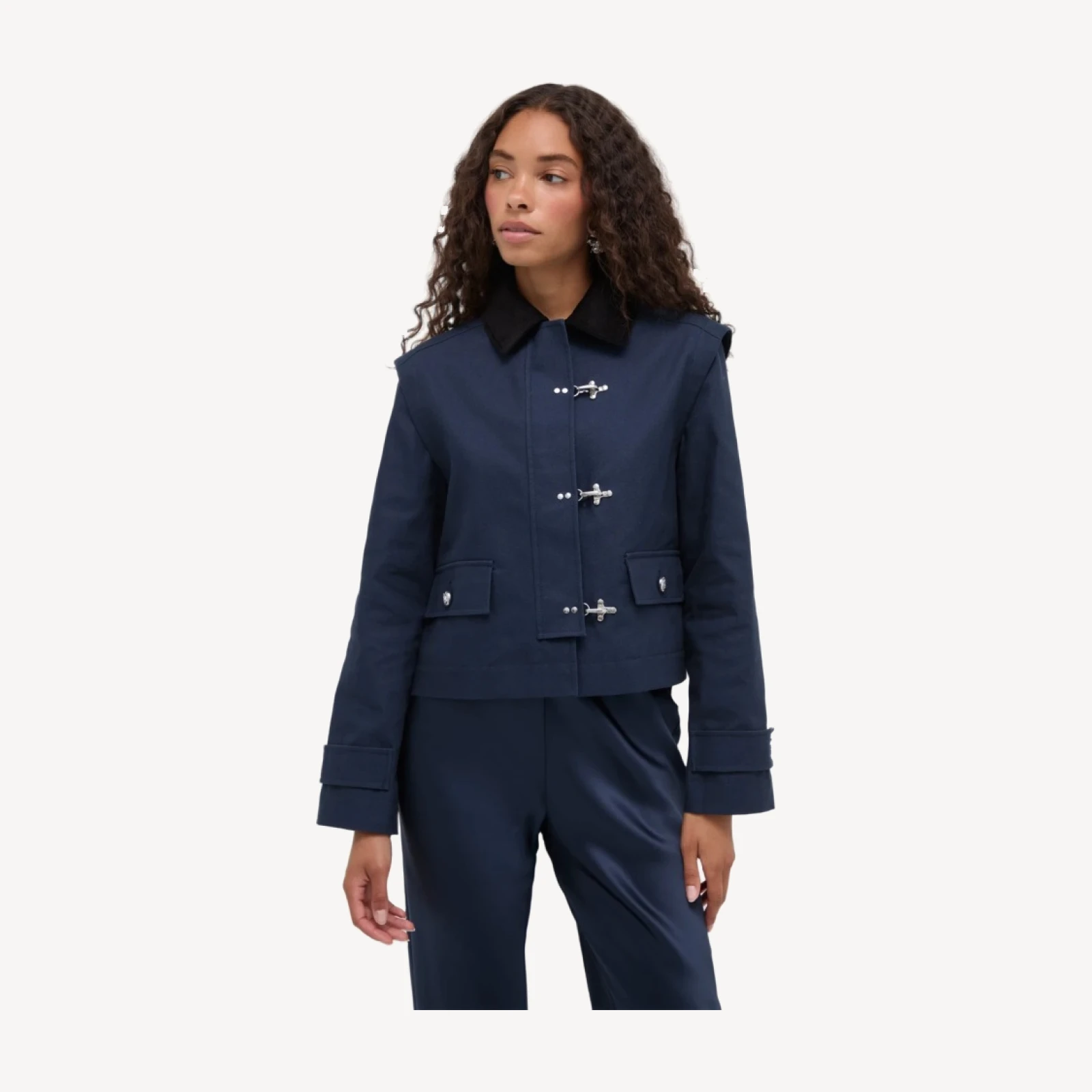 The Clarisse Jacket - Navy