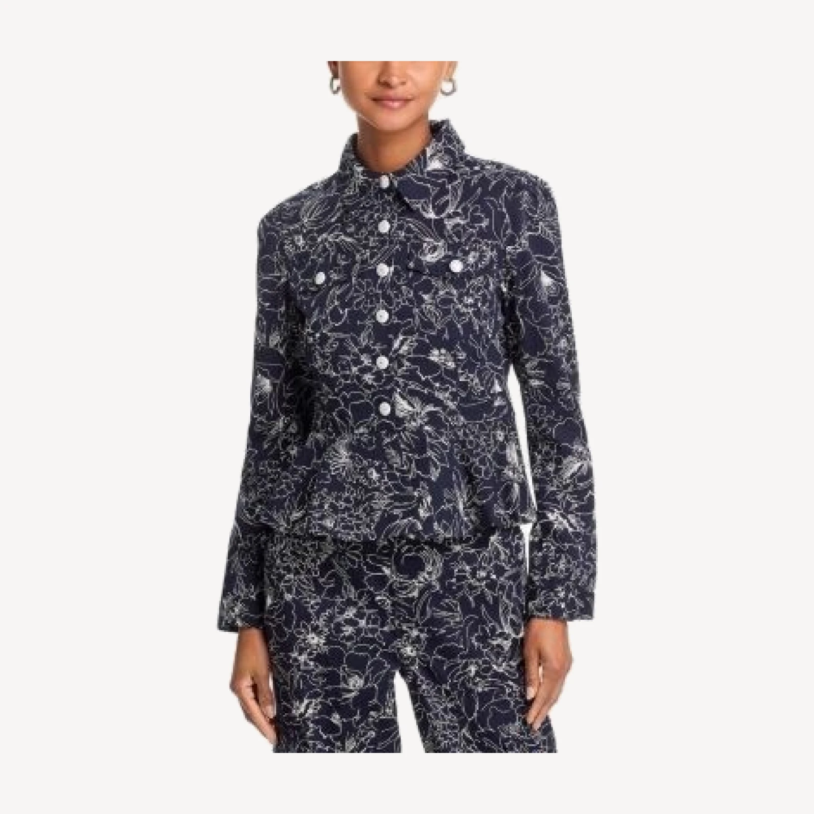 Cinq a Sept Garden Doodle Lainy Jacket