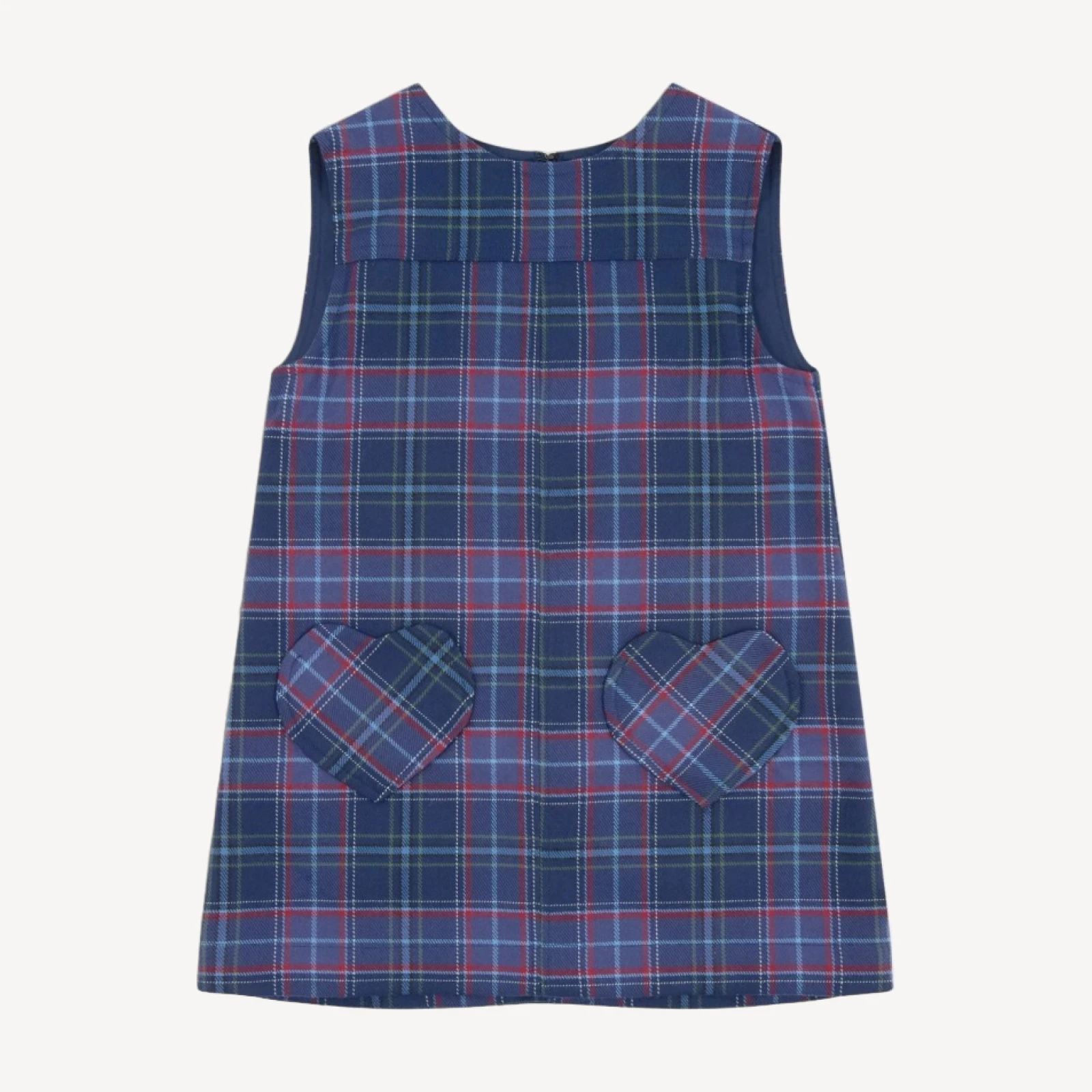The Baby Mulberry Dress - Autumn Tartan Navy