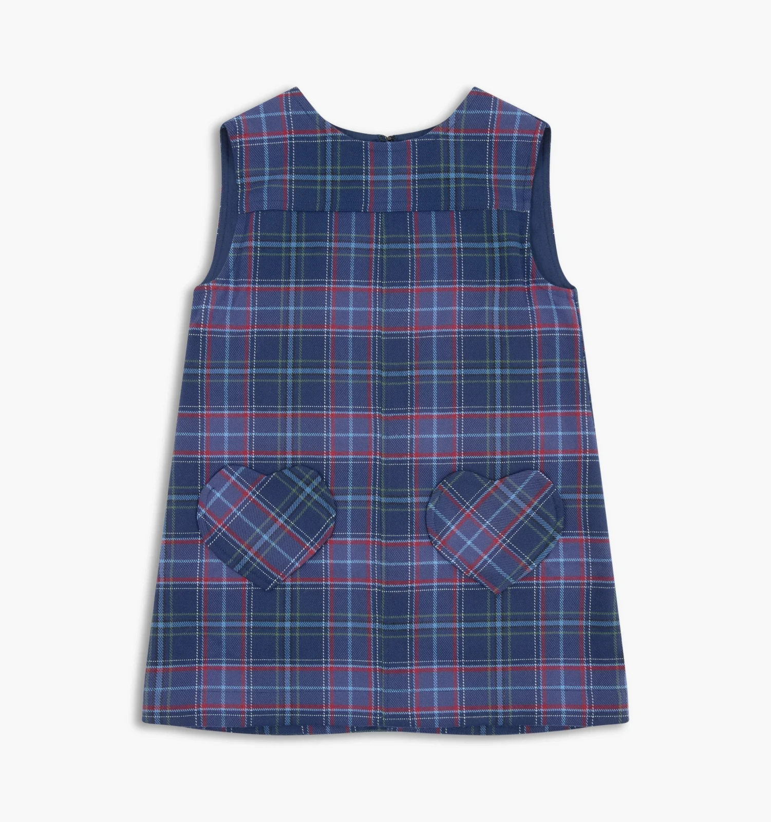 The Tiny Mulberry Dress - Autumn Tartan Navy