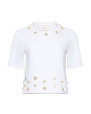 Cinq a Sept Crochet Mirrors Bess Top