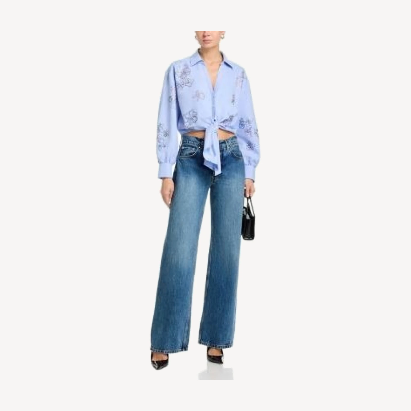 Cinq a Sept Blooming Linework Marianna Top