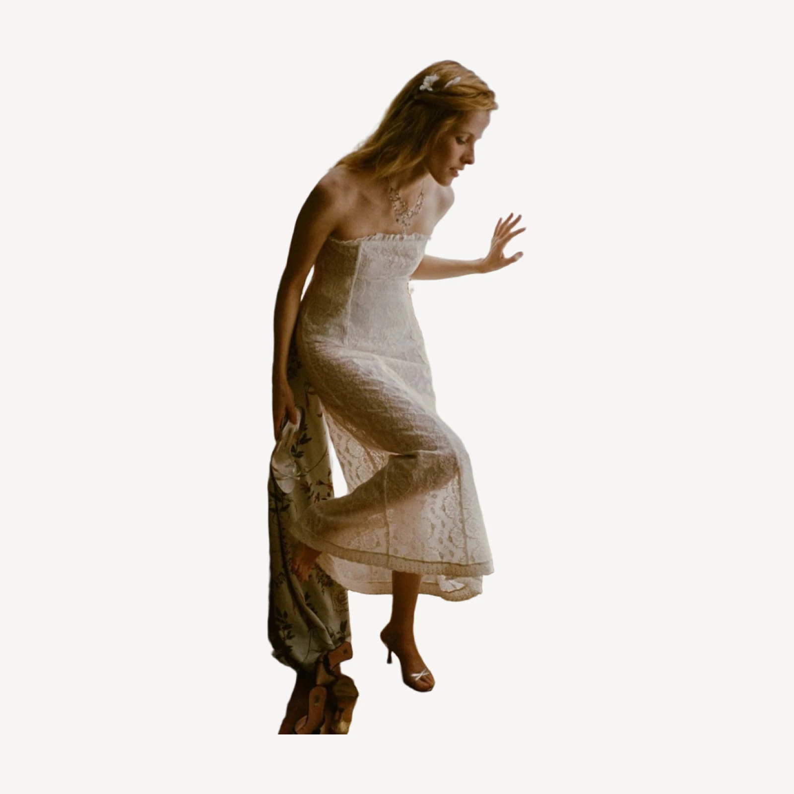 JOSEPHINE ANNIVERSARY DRESS -- SALT