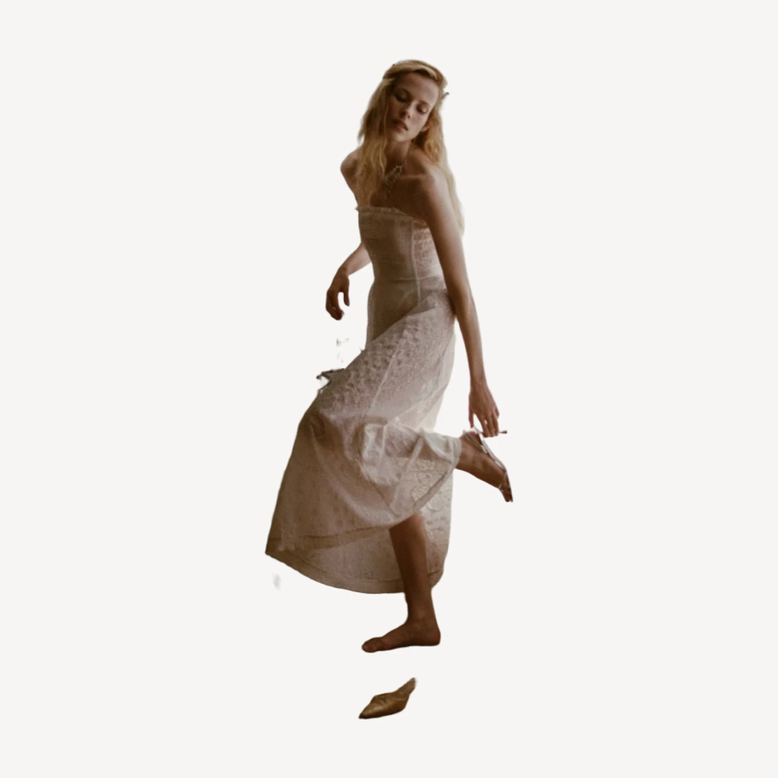 JOSEPHINE ANNIVERSARY DRESS -- SALT
