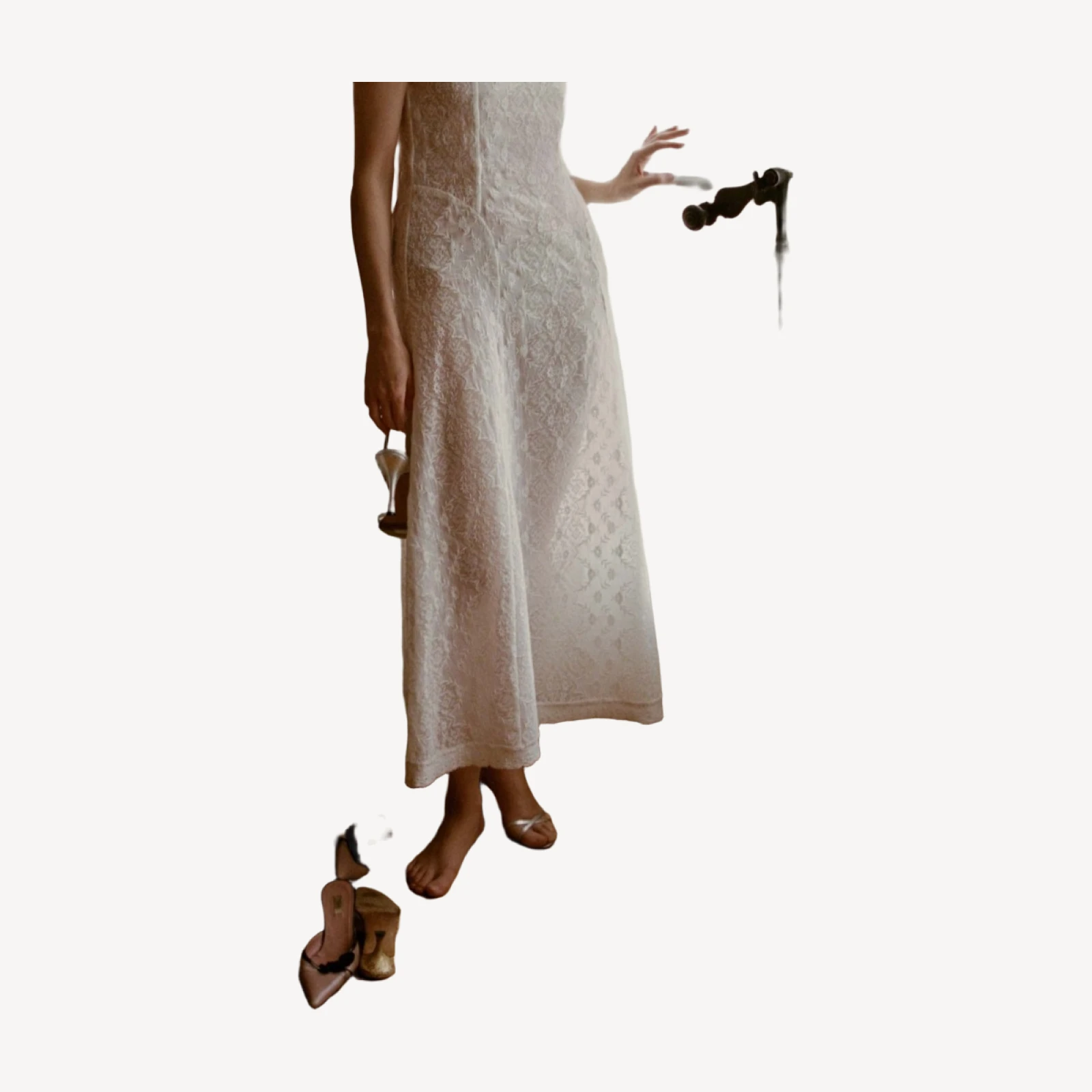 JOSEPHINE ANNIVERSARY DRESS -- SALT
