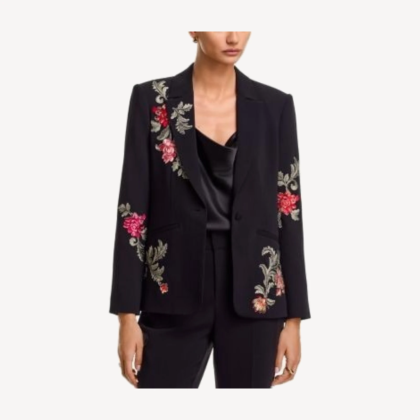 Cinq a Sept Rococo Embroidered Karlie Blazer