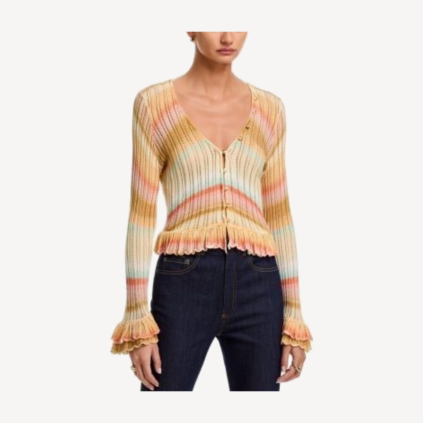 Cinq a Sept Edith Space Dyed Cardigan