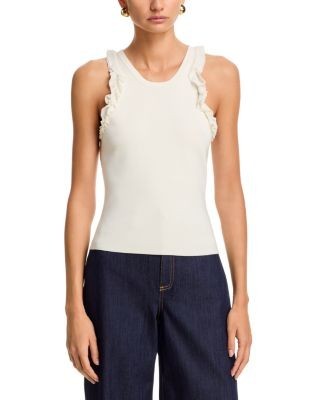 Cinq a Sept Martha Ruffled Tank