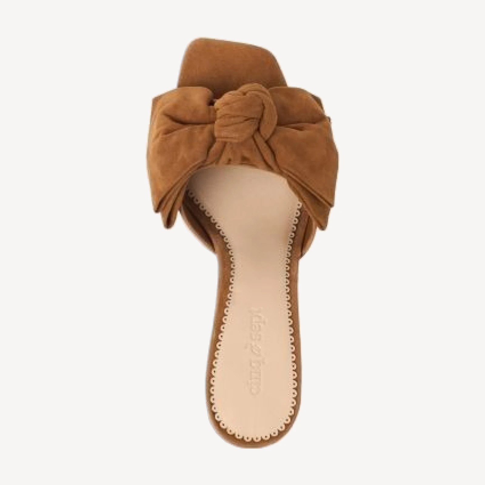 Cinq a Sept Women's Felicity Suede Bow Slides