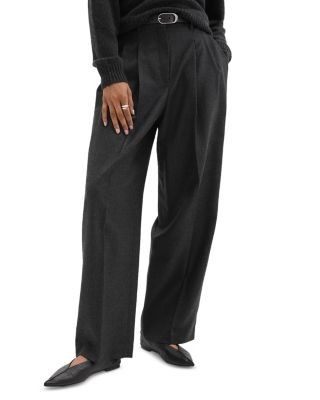 Theory Wool Double Pleat Pants