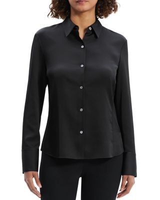 Theory Silk Blouse