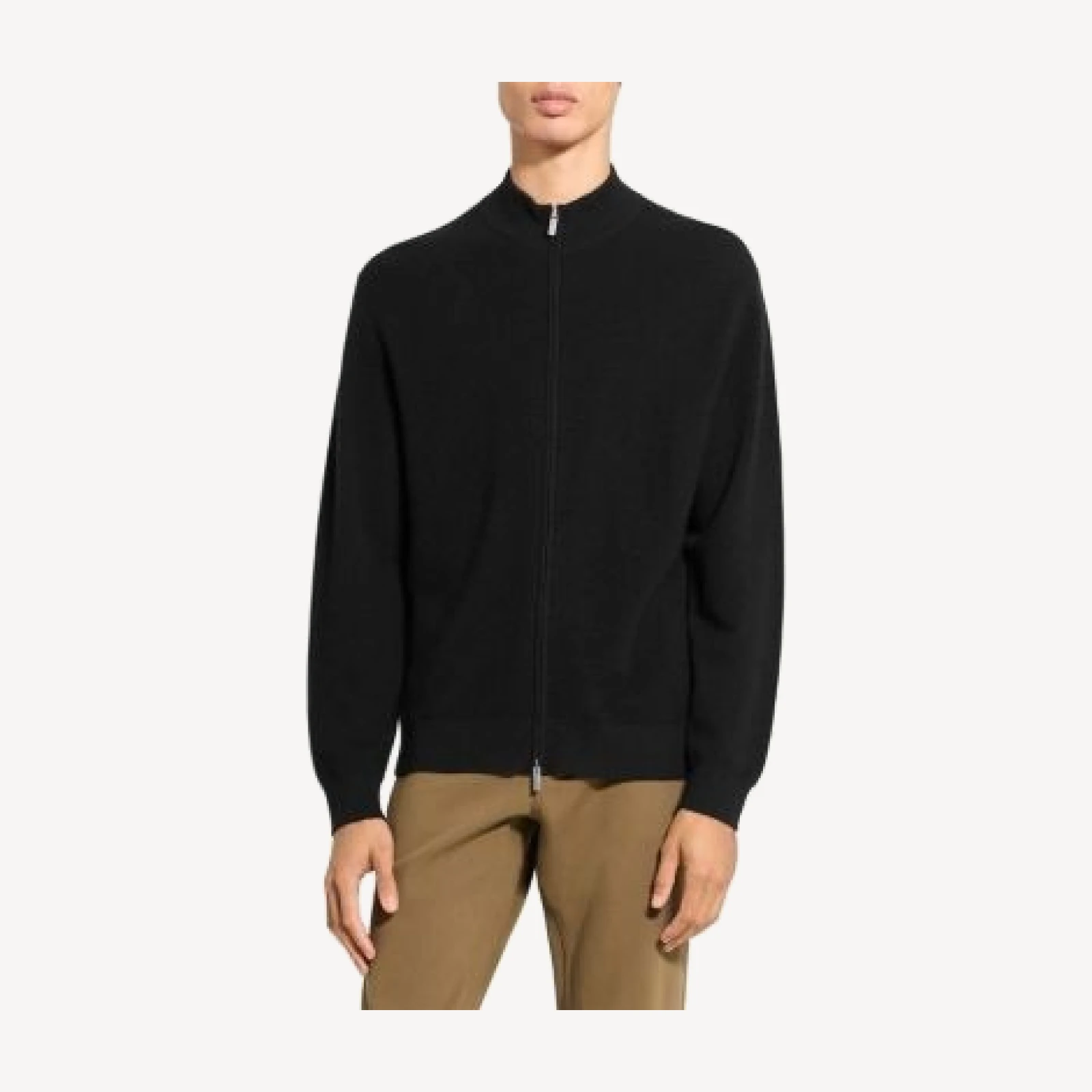 Theory Cashmere Zipper Sweater