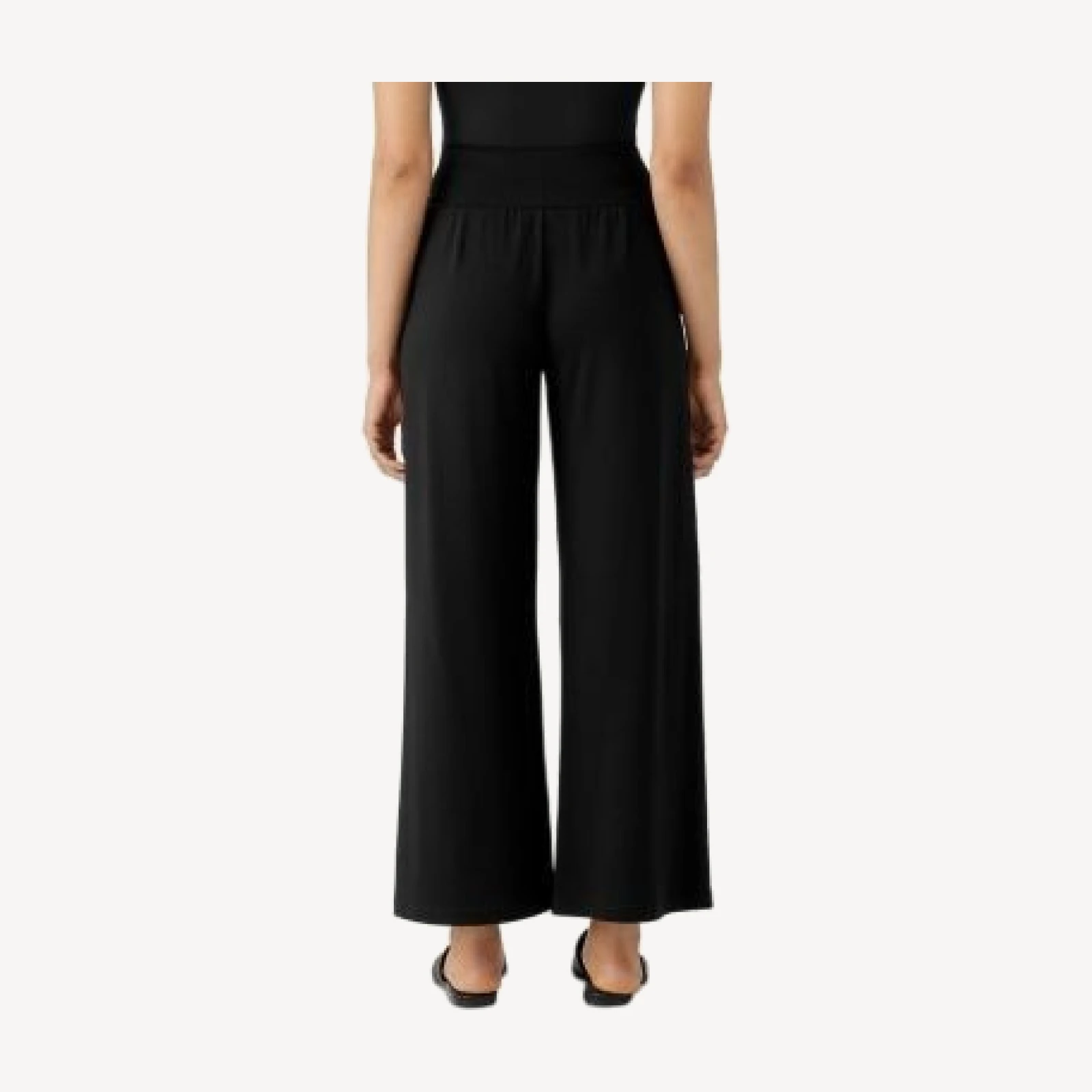 Eileen Fisher High Waisted Wide Leg Pants