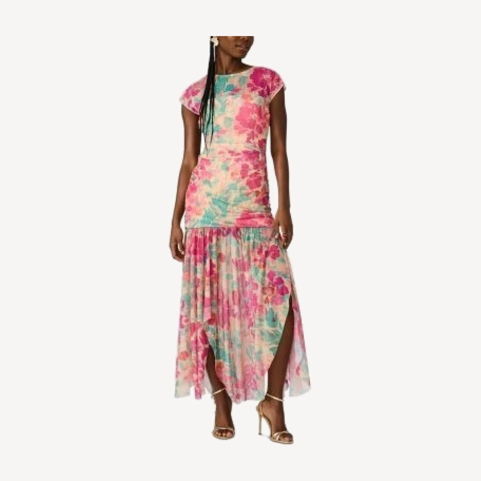 Steve Madden Agnes Handkerchief Hem Dress