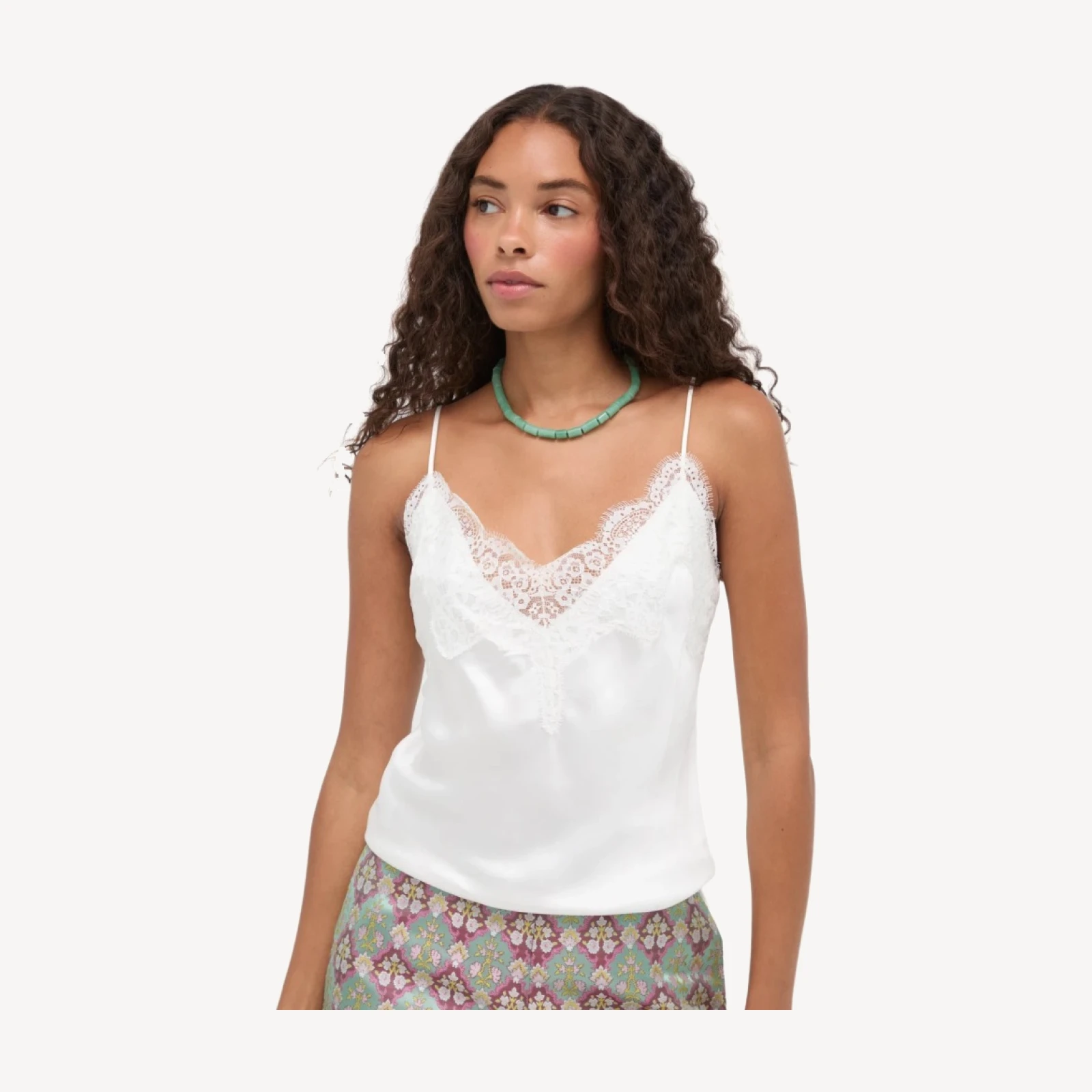 The Gracie Top - Ivory
