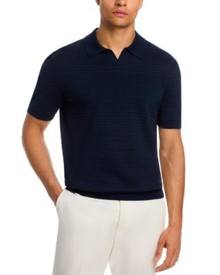 The Men's Store at Bloomingdale's Tonal Stripe Johnny Collar Polo