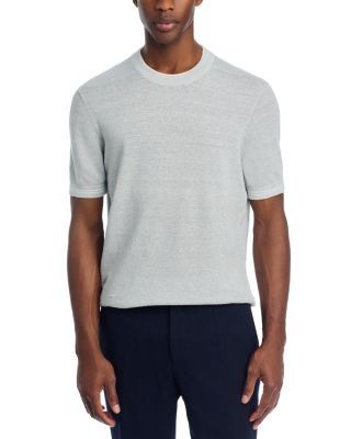 The Men's Store at Bloomingdale's Pique Double Crewneck Sweater T-Shirt