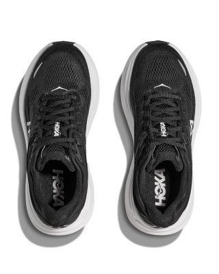 Hoka Women's Bondi 9 Running Sneakers in Black/White