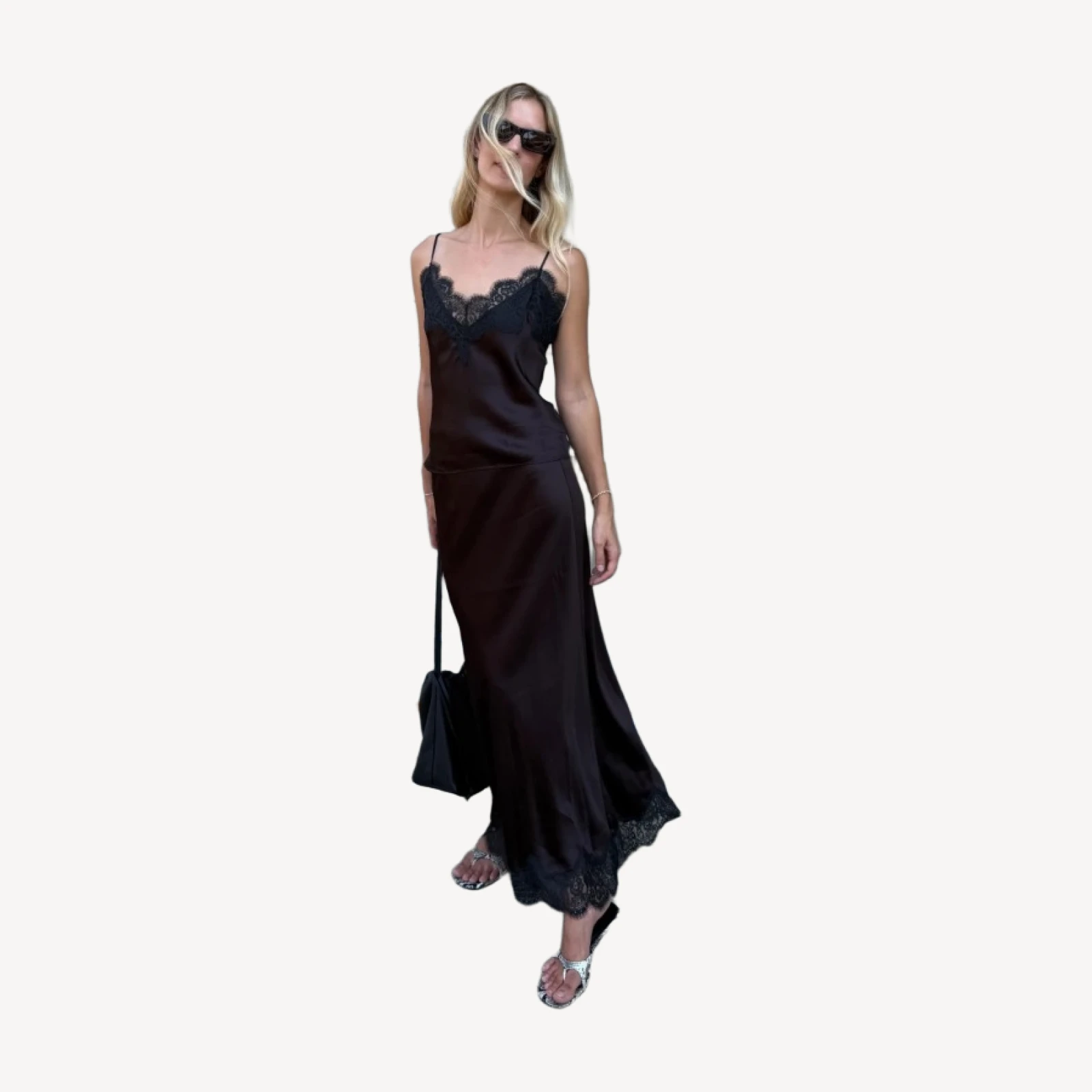 The Tiffany Maxi Skirt - Chocolate
