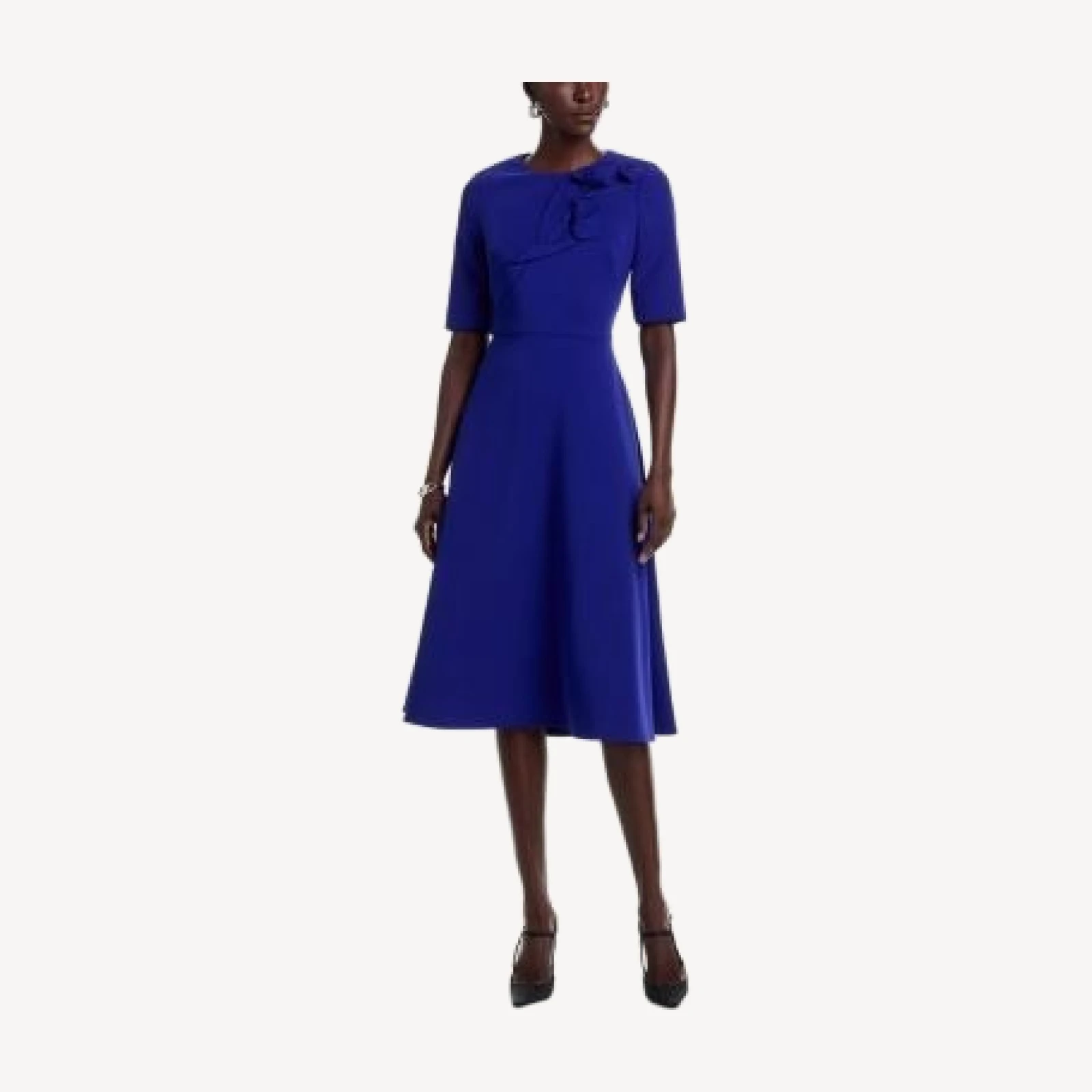 Teri Jon by Rickie Freeman Crepe Dress