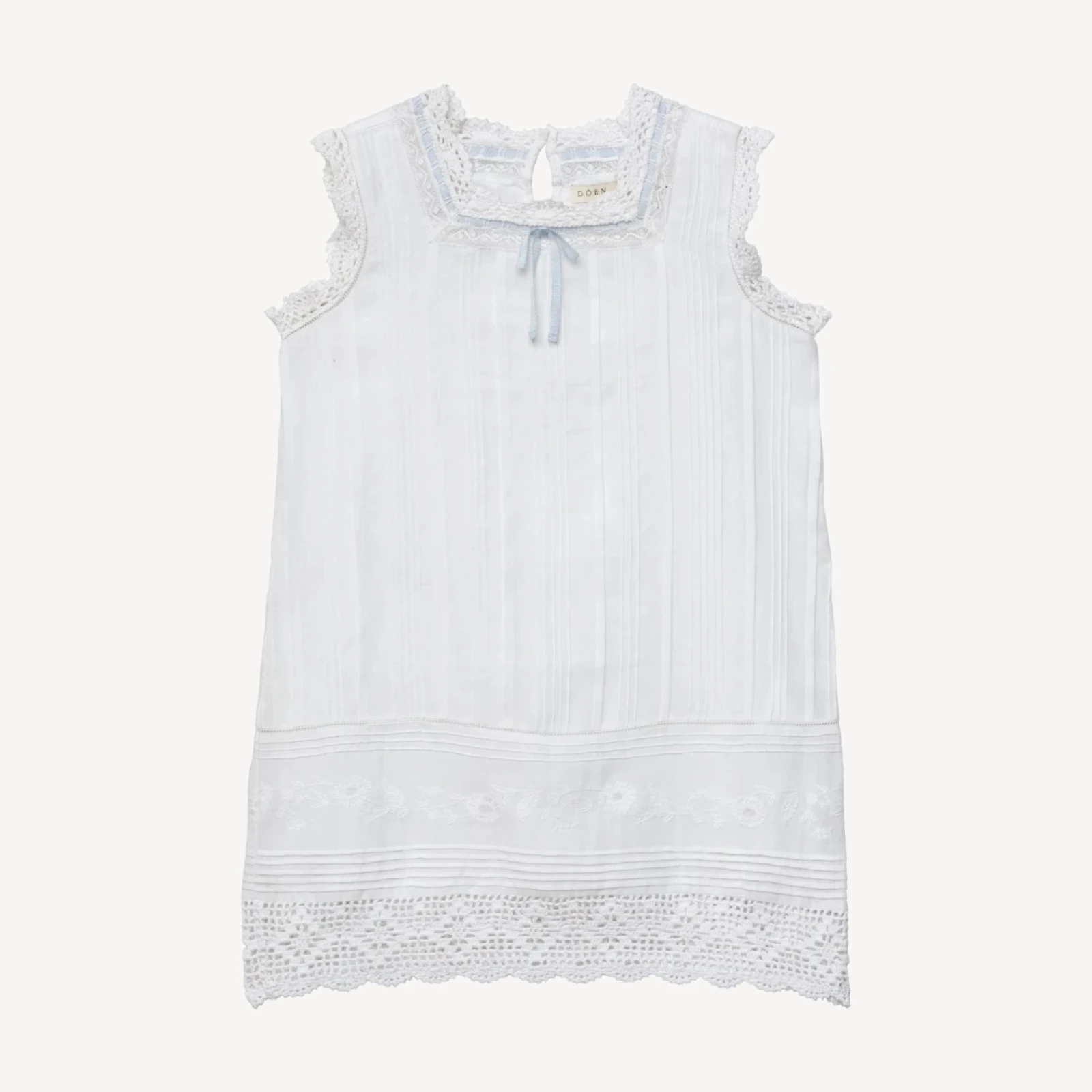LITTLE HILDE DRESS -- SALT