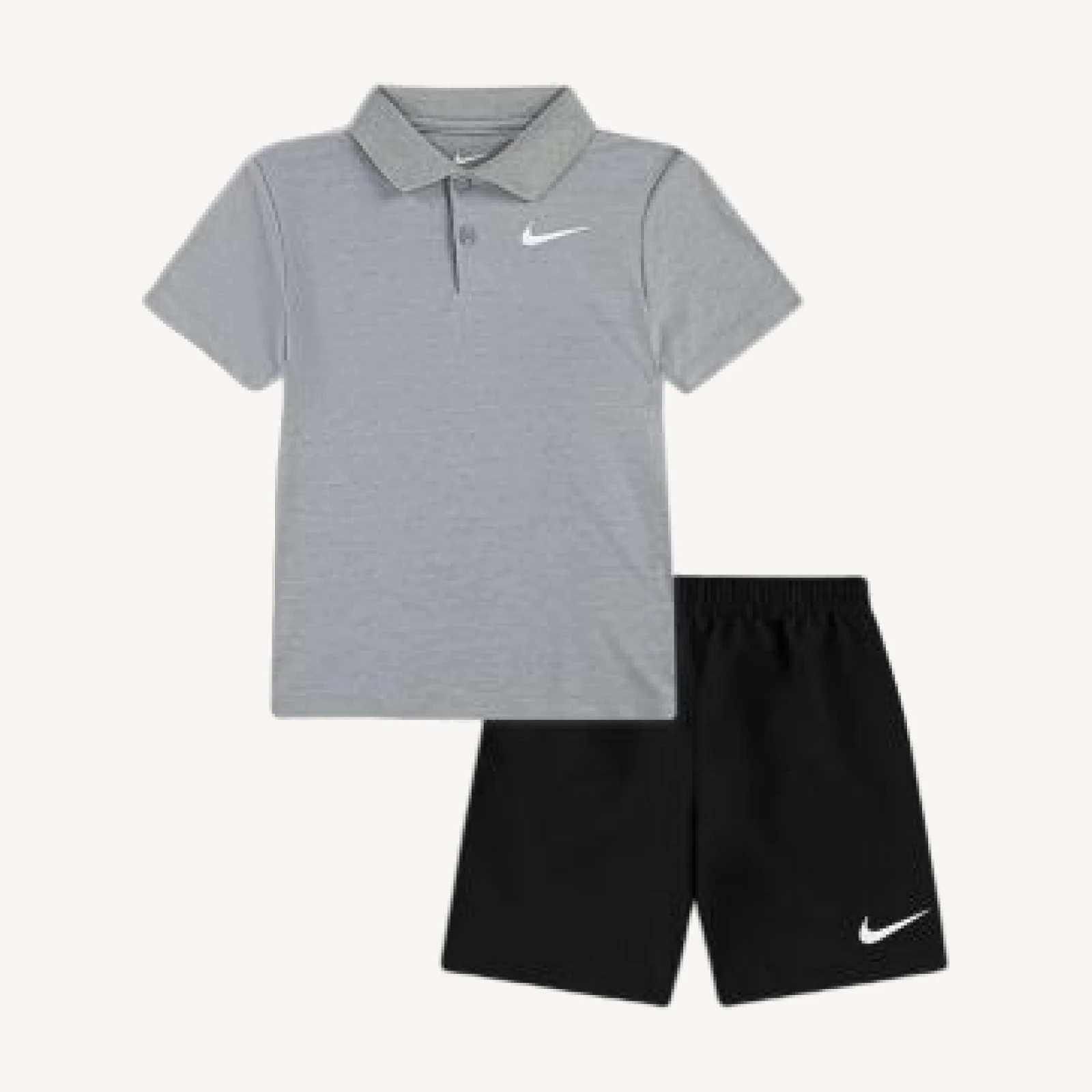 Nike Boys' Dri-fit Polo Top & Shorts Set - Little Kid