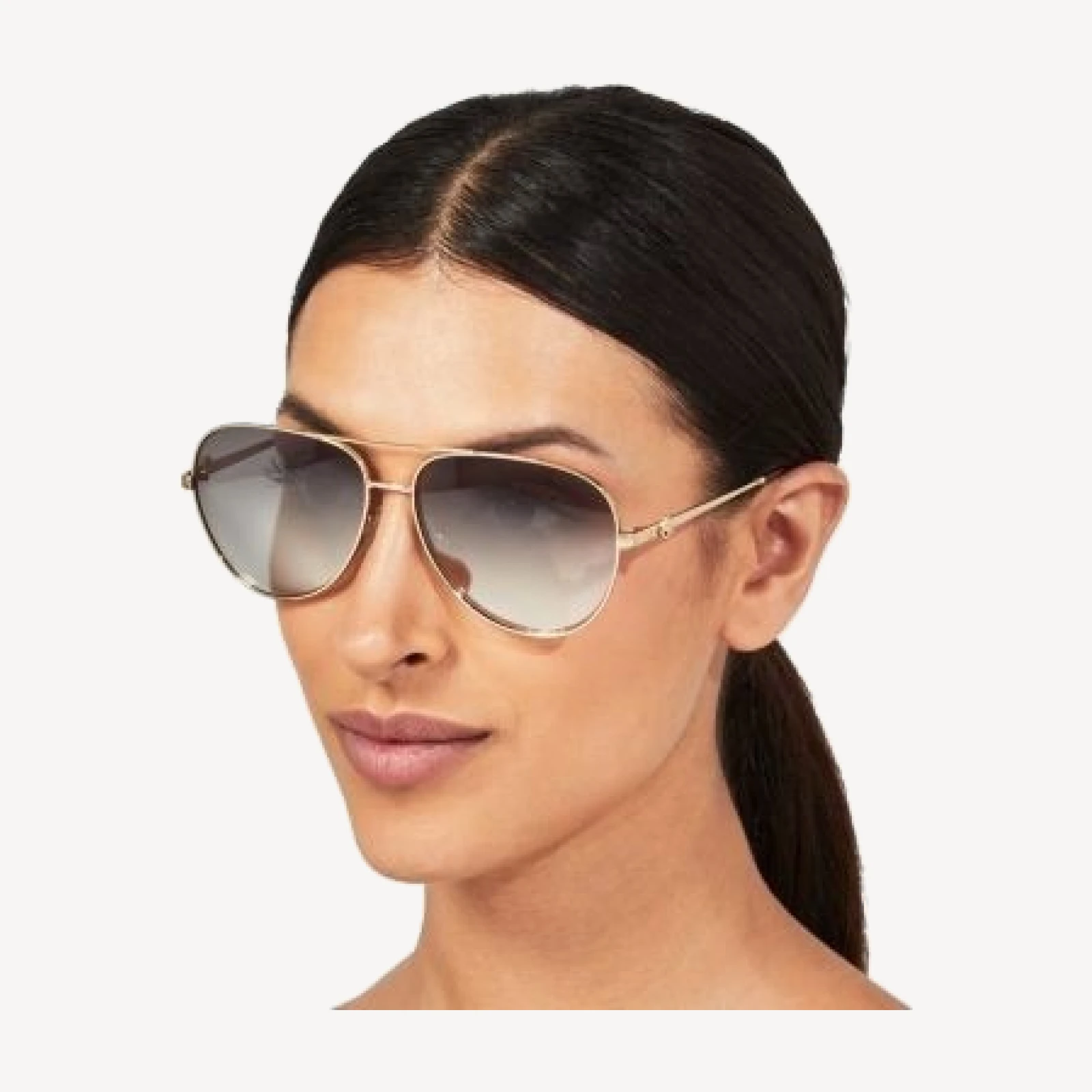 Kurt Geiger London Aviator Sunglasses, 62mm