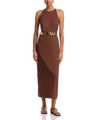 Veronica Beard Isla Open Midriff Dress