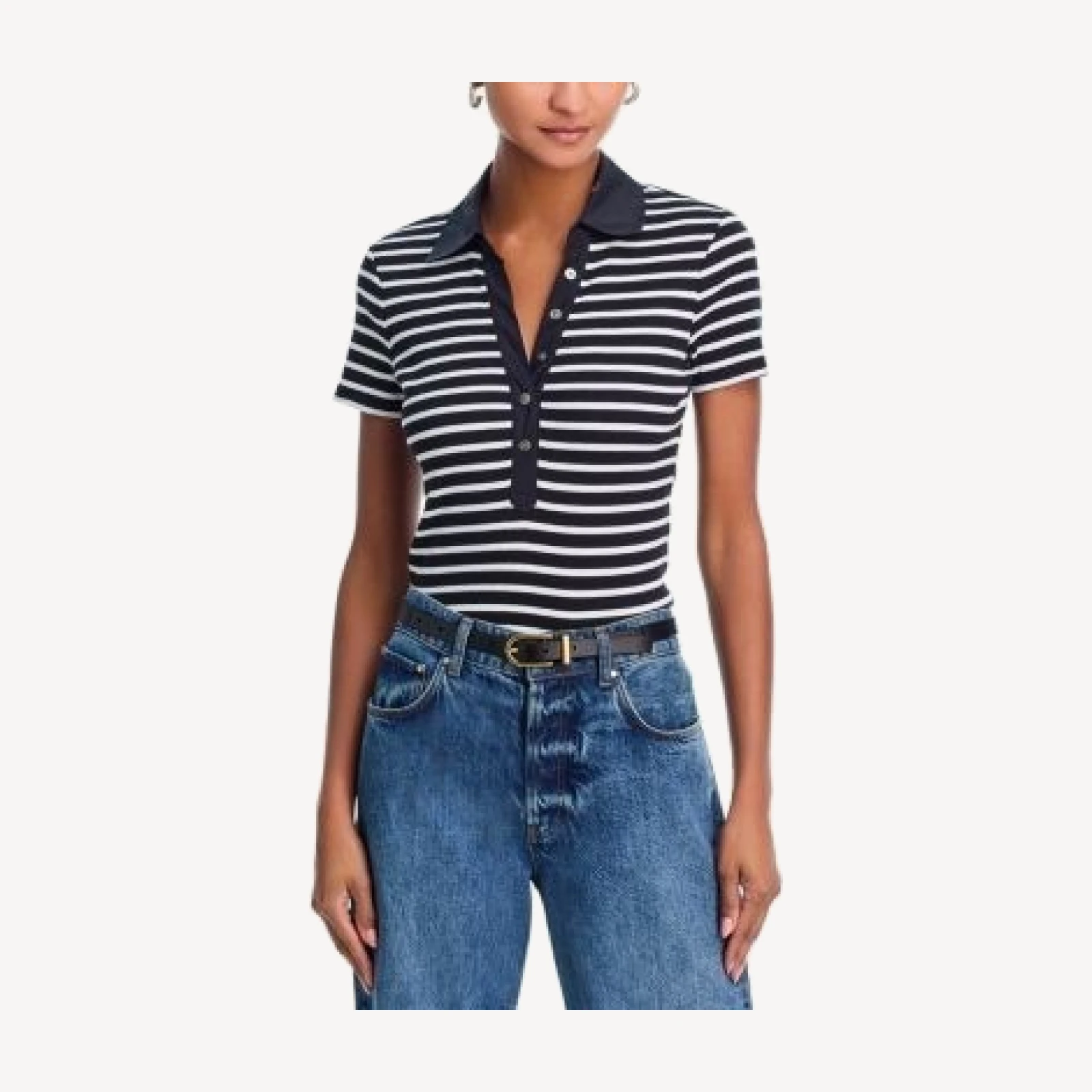 Veronic Beard Kearney Striped Tee
