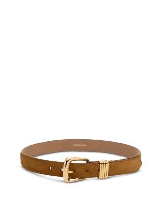 Veronica Beard Women's Arch Suede Belt