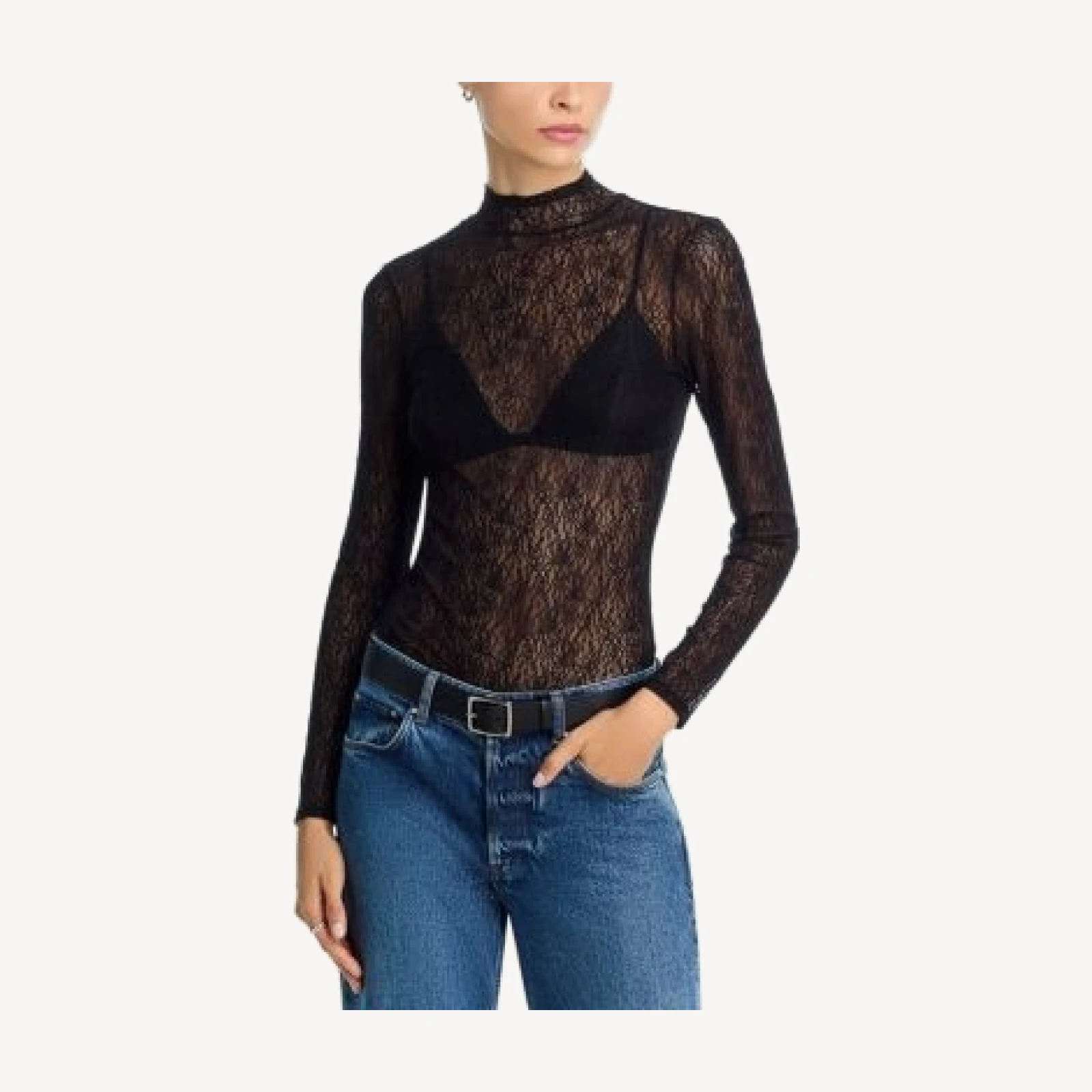 Veronica Beard Nate Lace Bodysuit