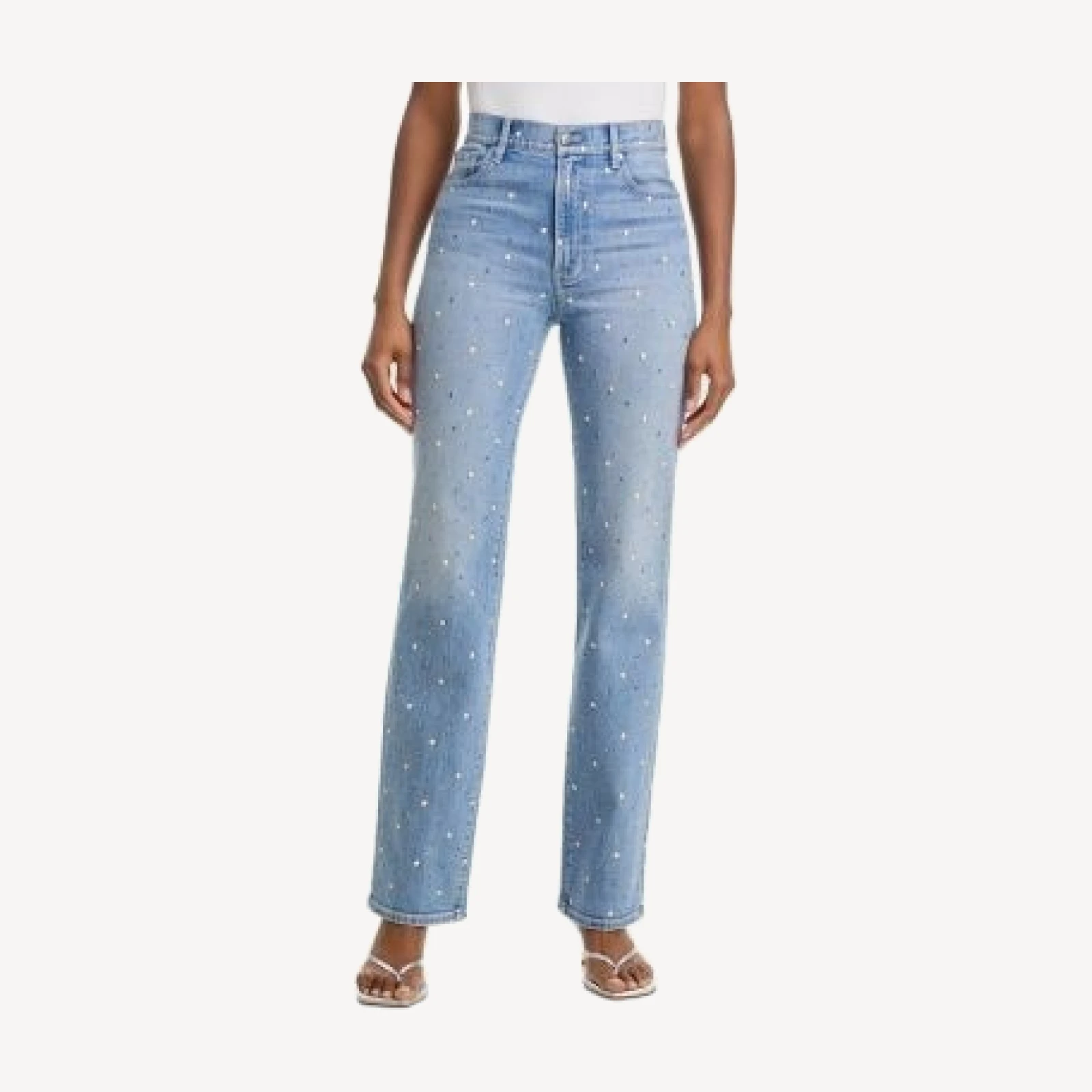 Veronica Beard Dylan High Rise Straight Jeans in Amethyst Forest